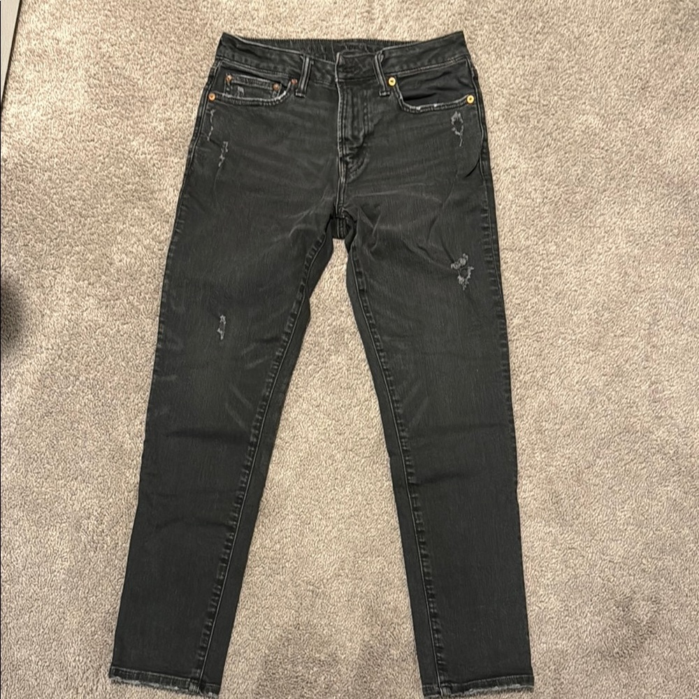 American Eagle Outfitters Men's Black Skinny Jeans